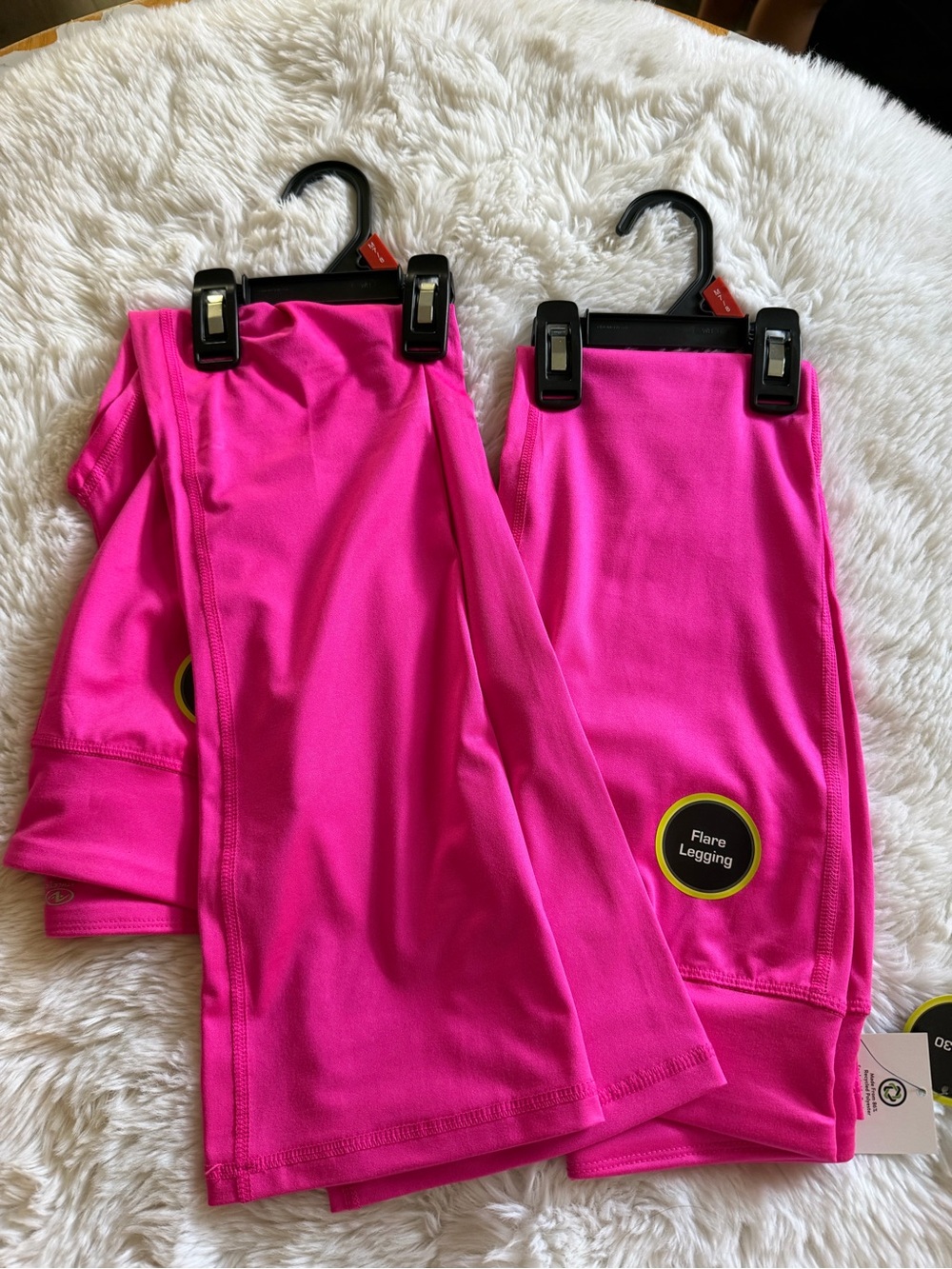 Athletic Works Hot Pink Flare Leggings - Girls